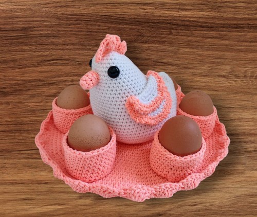 Pasqua gallina porta uova con - pasqua,