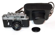 Zorki-4K con obiettivo