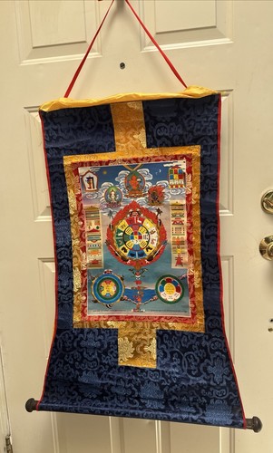 Ruota tibetana della vita - ruota,