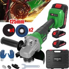 Smerigliatrice angolare 125 mm smerigliatrice a batteria smerigliatrice Flex con batterie 21 V * 2