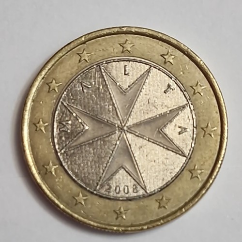 Moneta euro malta - moneta,