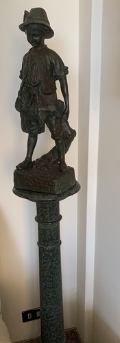 Colonna marmo verde delle - colonna, in