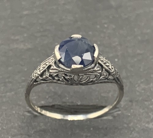 Anello zaffiro argento - , 925