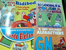 5 LIBRI ATTIVITÀ GIOCA COLORA