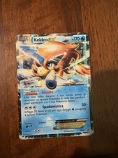 Keldeo EX BW61 Pokémon Black Star Promo Vintage Ita