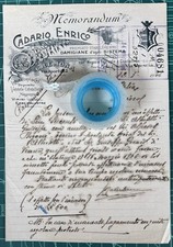 Rara Lettera Stabilimento Damigiane CADARIO Enrico-Cremona 1906