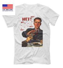 Mens Print Cotton T-Shirt Ussr
