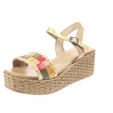 Porronet Sandali In Pelle Con