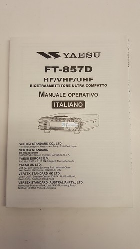 Manuale italiano originale - in,