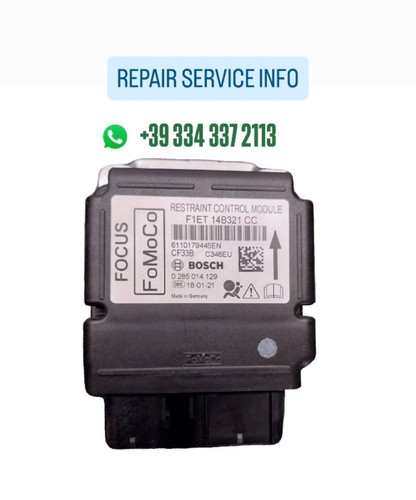 Ecu airbag ford reset - airbag,
