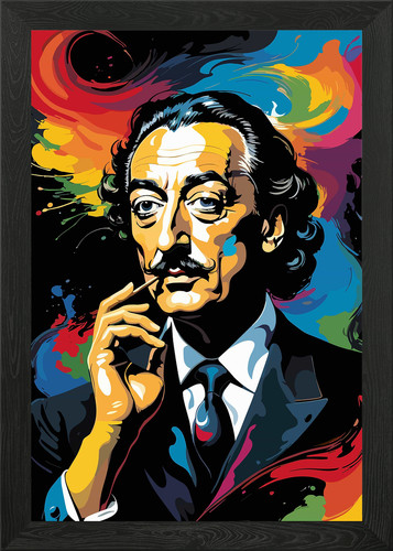Salvador dalì ritratto - salvador,