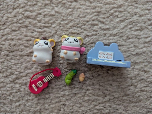 Hamtaro mini figure set - hamtaro,
