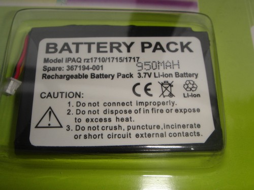 Batterie pour ipaq - pour, 367194-001