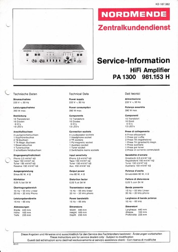 Manuale servizio per - manuale, di