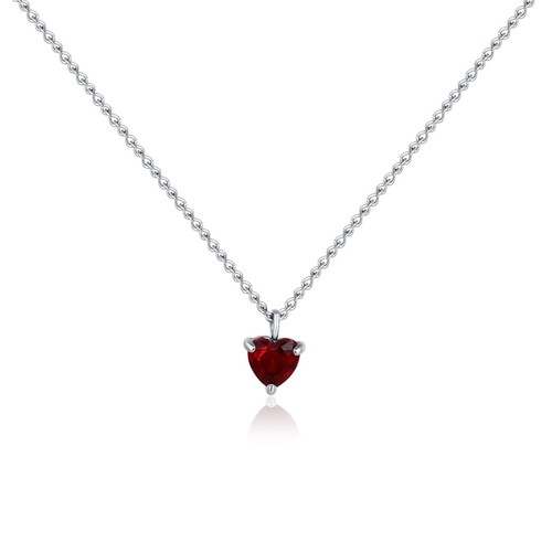 Collana cristallo cuore - cristallo,
