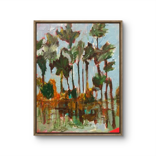 Quadro paesaggio сanvas - paesaggio,