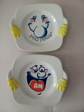 Due Piatti Giglio La Castellana Serie Tazze Pazze Anni 80