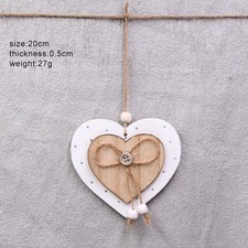 Cuori in Legno per Decorazione Matrimonio Fai da Te e Artigianato Creativo Bisog