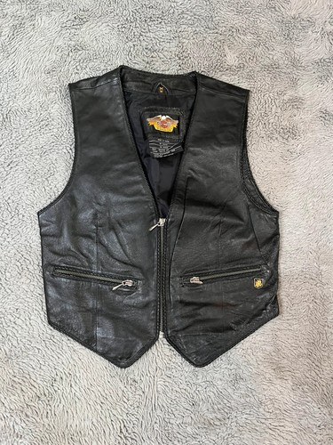 Gilet pelle harley - in, davidson