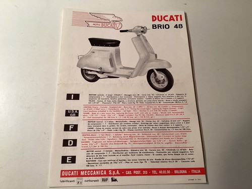 Ducati depliant pagina - 48, brio