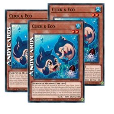 CLICK & ECO 3x • (Click & Echo) • Comune • MP24 IT367 • 1Ed • Yugioh! ANDYCARDS