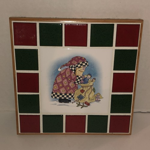 Piastrella natale vintage - di,