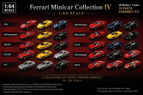 Kyosho ferrari minicar - kyosho, 1/64