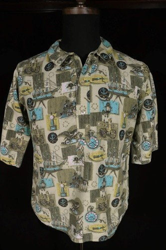 Camicia cotone stampata - cotone,