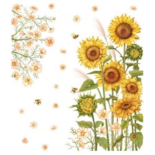  Adesivo Murale Girasole