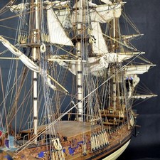 Modellino nave in legno scala