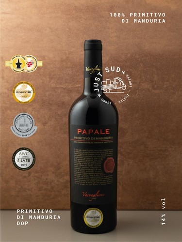 Papale dop vino - vino, rosso