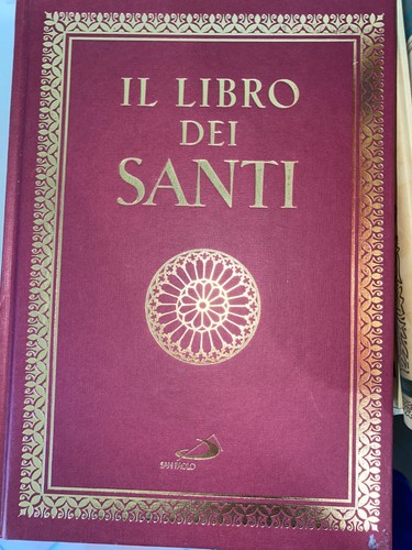 Libro dei santi - libro,