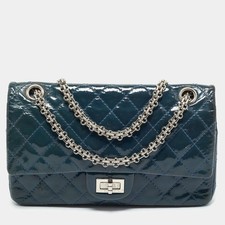 Borsa chanel blu trapuntata - chanel, in