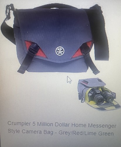 Crumpler camera bag - crumpler,