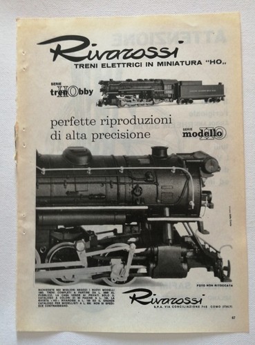 Rivarossi treni elettrici - rivarossi, in