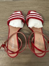 Sandali in vernice e corda Rope On Rope