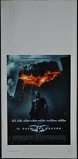 locandina IL CAVALIERE OSCURO The Dark Knight LEDGER FREEMANCAINE BATMAN 