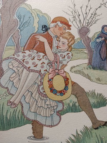 Amour caché gravure - caché,