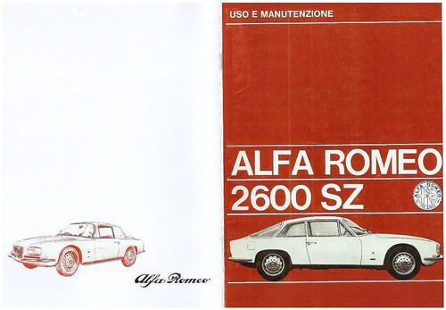 Alfa romeo 2600 manuale - alfa,