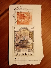 Italia 1974 francobollo serie Fontane d'Italia - Fontana Maggiore Perugia