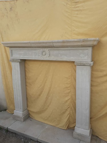 Cornice camino pietra - cornice, in