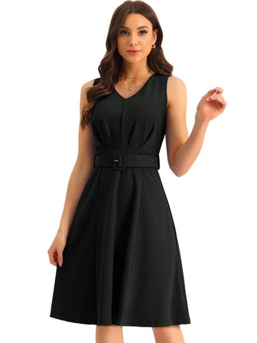 Vestito donna elegante nero - donna,