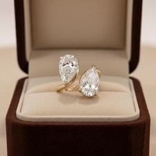 3 KT Moissanite Anello di