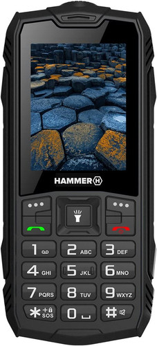Hammer basalt cellulare - h, 2,4"