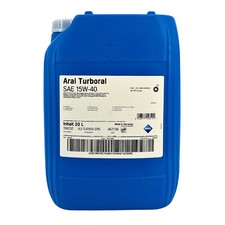 Olio motore ARAL Turboral 15W-40, Mack EO-M Plus, CAT ECF-2, MAN M 3275, 20 litri