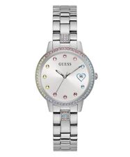 Guess Donna Orologio da Polso Tre Of Cuori GW0657L1 Acciaio Inox Argento