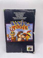 Banjo Tooie Nintendo 64 N64 Instruction Booklet Manuale di Istruzioni Eur Pal