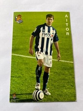 CARTOLINA AITOR LOPEZ-Real Sociedad 04/05-1 Cap SPAGNA-Ex-Eibar-Almeria-ufficiale-AK