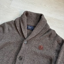 Cardigan Fred Perry 100% lana