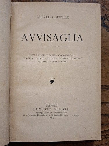 Gentile alfredo avvisaglia - gentile,